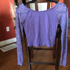 Garage Lace Crop Top